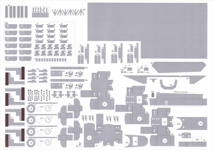 FM 081 - USS Saratoga CV-3 amerykański lotniskowiec typu Lexington z II wojny światowej A3 - 24.jpg