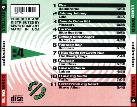 Euro Disco Collection Volume 04 1991 - EuroDiscoCollectionVolume b04.jpg
