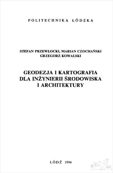 Inne ciekawe2 - I-Przewłocki S., Czochański M., Kowalski G.-Geodezja i kartografia.jpg