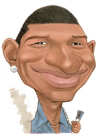 Karykatury gwiazd muzyki - Ushera.jpg