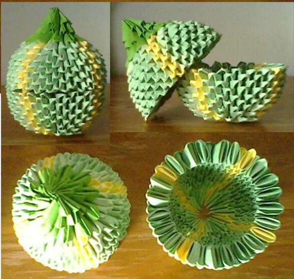 origami modułowe 3D - Melon_Box_by_collarander.jpg