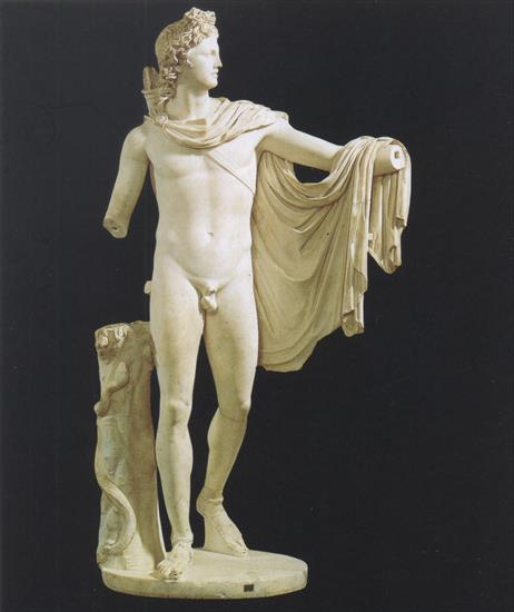   SZTUKA - 064. Apollo of Belvedere 350 b.C..jpg