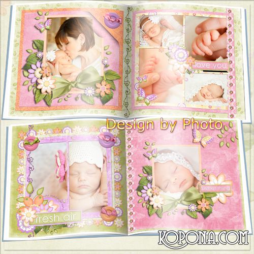 Fotobook for girl my baby 9PSD author Photo - Fotobook for girl_ my baby_9PSD_by Photo - 3.jpg